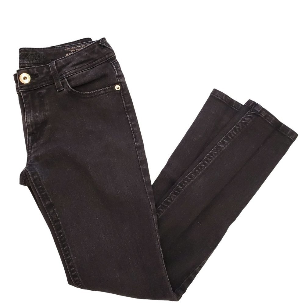 DL1961 Black Dark Rinse Amanda  "The Travel Pants"